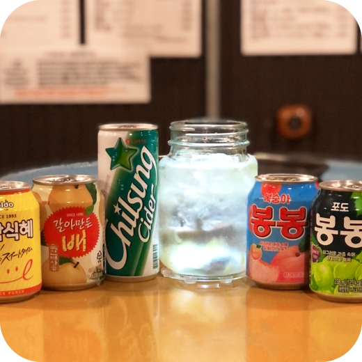 韓国の缶ジュース